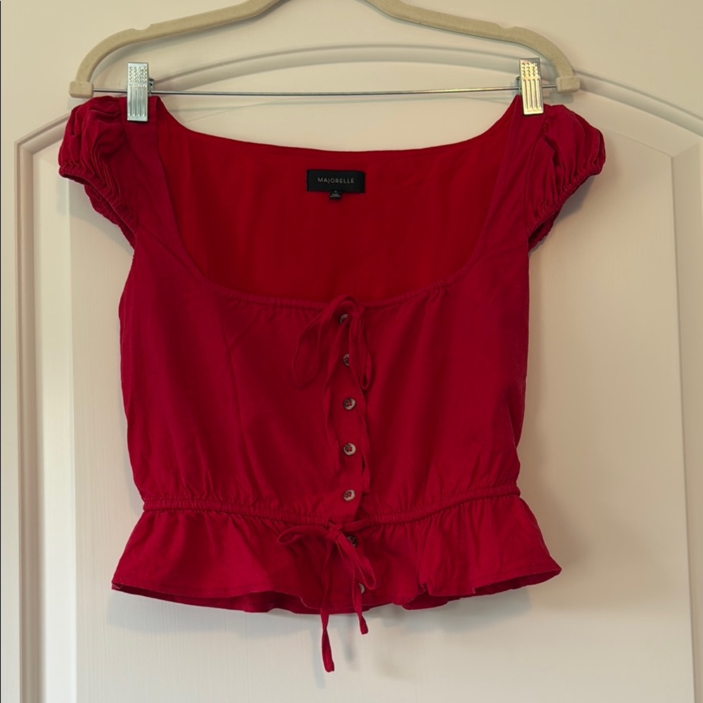 Red Women's Top